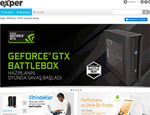 Tablet Screenshot of exper.com.tr